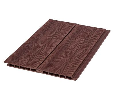 Фасадная доска Nature 3D Махагон от производителя NanoWood по цене 450 р Фасадная доска Nature 3D Махагон от производителя NanoWood по цене 450 р