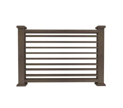 Ограждение из ДПК П1 коричневый от производителя Dortmax по цене 8 860 р Ограждение из ДПК П1 коричневый от производителя Dortmax по цене 8 860 р