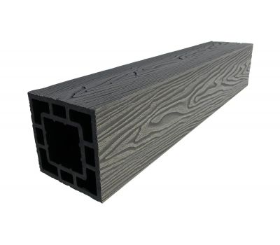Столб опорный ДПК 125×125 Графит от производителя  Deckart (Россия) по цене 2 033 р