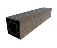 Столб опорный ДПК 125×125 Венге