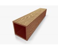 Столб опорный ДПК 100×100 Орех