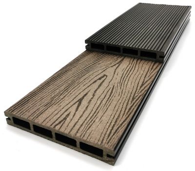 Террасная доска ДПК  «ECO» Венге от производителя  NanoWood по цене 280 р