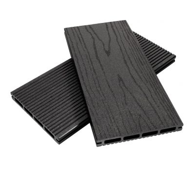 Террасная доска пустотелая ДПК  ECO New Антрацит от производителя  NanoWood по цене 297 р