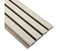 Реечная Фасадная панель Wood-X 219х26 (Шлифованная) Бежевый