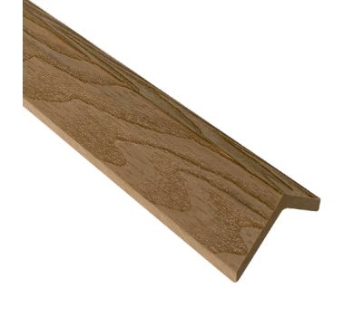 Уголок ДПК Wood-Х 45х45 Тик Микс от производителя  EasyDecking по цене 320 р