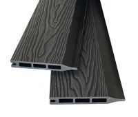 Заборная панель (шип-паз) Wood-X 146х20 Чёрное дерево 3D Заборная панель (шип-паз) Wood-X 146х20 Чёрное дерево 3D