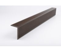 Угол торцевой Titan Шоколад