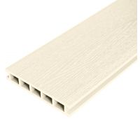 Террасная доска Stelo Bagnato Слоновая кость