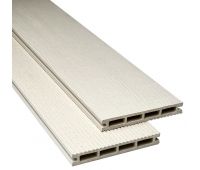 Террасная доска FG Stelo 3D - Слоновая кость