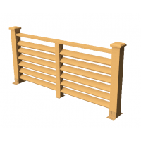 Декоративные ограждения ДПК "Босфор", Песчаник, шлифованное Декоративные ограждения ДПК "Босфор", Песчаник, шлифованное