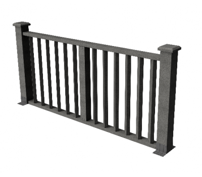 Декоративные ограждения ДПК "Бруклин", Серый базальт, шлифованное от производителя GrinderDeco по цене 7 591 р Декоративные ограждения ДПК "Бруклин", Серый базальт, шлифованное от производителя GrinderDeco по цене 7 591 р