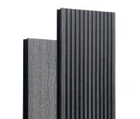 Террасная доска ДПК Euro 139х27 Антрацит Террасная доска ДПК Euro 139х27 Антрацит