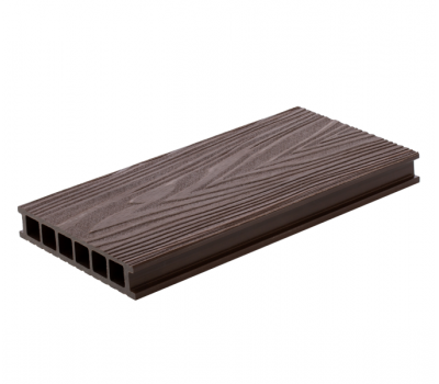 Террасная доска ДПК DUO 3D Коричневый от производителя  Polywood по цене 570 р