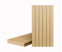 Террасная доска КЛАССИК полнотелая с пазом Дуб Севилья