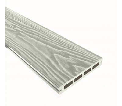 Террасная доска Смарт 3D Пустотелая с пазом Дуб беленый от производителя Terrapol по цене 740 р Террасная доска Смарт 3D Пустотелая с пазом Дуб беленый от производителя Terrapol по цене 740 р