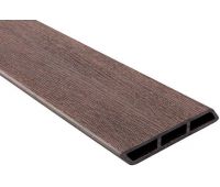 Доска ДПК 3D Ромбус Storm Коричневый микс