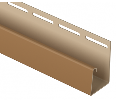 J-профиль фасадный 30 мм Каштановый от производителя  Docke по цене 500 р
