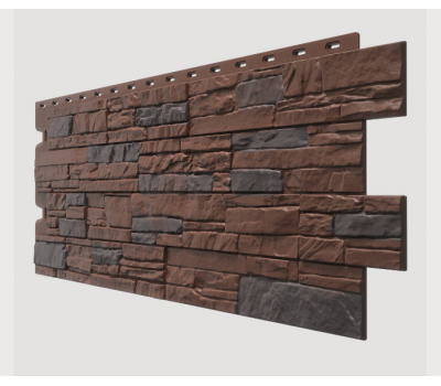 Фасадные панели (цокольный сайдинг) , Stein (песчаник), Dunkelstein Tемный орех от производителя Docke по цене 625 р Фасадные панели (цокольный сайдинг) , Stein (песчаник), Dunkelstein Tемный орех от производителя Docke по цене 625 р