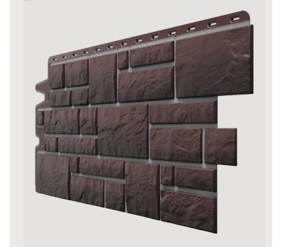 Фасадные панели (цокольный сайдинг) , Burg (камень), Erdburg Земляной от производителя  Docke по цене 633 р