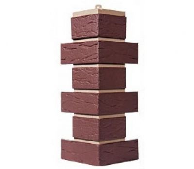 Угол Кирпич Саман - Коричневый от производителя  Т-сайдинг по цене 380 р