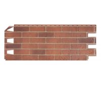 Фасадные панели кирпич Solid Brick Красный