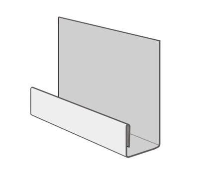 Стартовая планка металлическая (длина 2м) для цокольного сайдинга от производителя  Nailite по цене 0 р