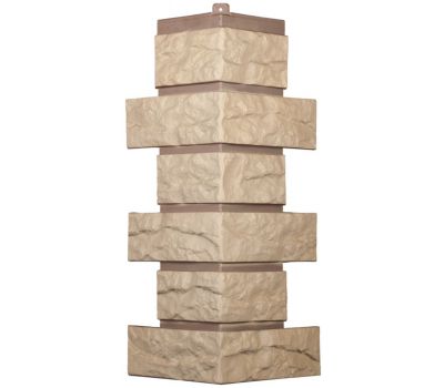 Угол Лондон Брик Кирпич - Желтый от производителя Т-сайдинг по цене 380 р Угол Лондон Брик Кирпич - Желтый от производителя Т-сайдинг по цене 380 р