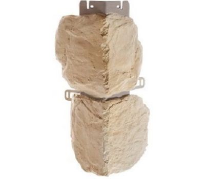 Угол наружный Бутовый камень Балтийский от производителя  Альта-профиль по цене 681 р