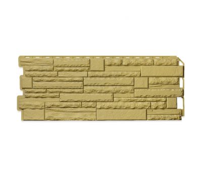 Фасадные панели (цокольный сайдинг) Скалистый камень Кавказ от производителя  Альта-профиль по цене 665 р