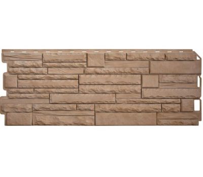 Фасадные панели Скалистый камень ЭКО Бежевый от производителя Альта-профиль по цене 595 р Фасадные панели Скалистый камень ЭКО Бежевый от производителя Альта-профиль по цене 595 р