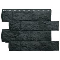 Фасадная панель Туф ЭКО Графит