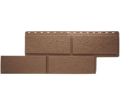 Фасадная панель Неаполь Терракотовый от производителя Альта-профиль по цене 573 р Фасадная панель Неаполь Терракотовый от производителя Альта-профиль по цене 573 р