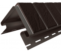 Наружный угол Кирпич Славянка прокрашенный Коричневый Наружный угол Кирпич Славянка прокрашенный Коричневый