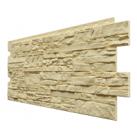 Фасадные панели (цокольный сайдинг) , Алтай Кремовый Фасадные панели (цокольный сайдинг) , Алтай Кремовый