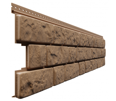 Фасадные панели - серия LUX BERGART под камень Лесной фундук от производителя Docke по цене 402 р Фасадные панели - серия LUX BERGART под камень Лесной фундук от производителя Docke по цене 402 р