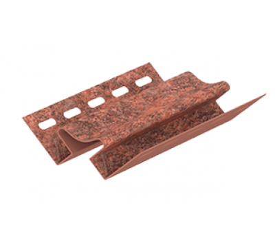 Внутренний угол Стоун-хаус Кирпич Красный от производителя  Ю-Пласт по цене 0 р