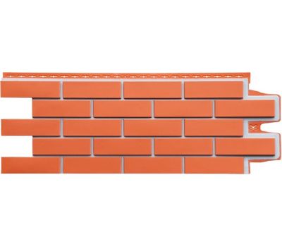 Фасадные панели Премиум клинкерный кирпич Терракотовый (Коралловый) от производителя  Grand Line по цене 614 р