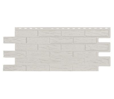 Фасадные панели СЕРИЯ кирпич Саман Эко - Уайт от производителя  Т-сайдинг по цене 520 р