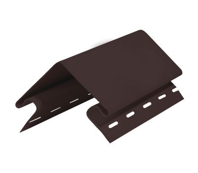 Наружный угол к сайдингу BrickHouse Коричневый от производителя  Fineber по цене 1 500 р
