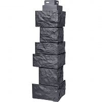 Угол наружный коллекция Дикий камень Асфальт