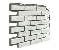 Фасадные панели Кирпич Баварский - Белый