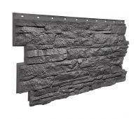 Фасадные панели (цокольный сайдинг) коллекция Скала - Кварцевый