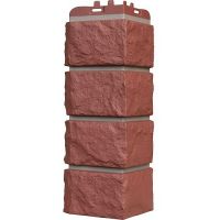 Угол наружный Колотый Камень Элит Корица (тёмно-бежевый шов) Угол наружный Колотый Камень Элит Корица (тёмно-бежевый шов)