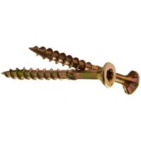 Саморезы (шурупы) по ФЦС 4х45 мм с потайной головкой конструкционные Саморезы (шурупы) по ФЦС 4х45 мм с потайной головкой конструкционные