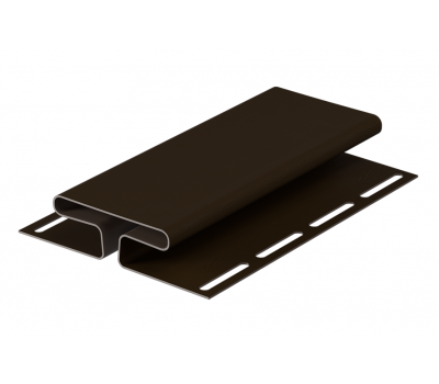 H-профиль Элит для сайдинга, коричневый от производителя по цене 840 р H-профиль Элит для сайдинга, коричневый от производителя по цене 840 р