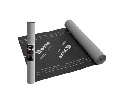 Супердиффузионная мембрана АT 150 EL трёхслойная, универсальная с клеевой полосой от производителя  Docke по цене 10 927 р