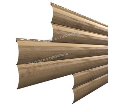 Металлический сайдинг Woodstock-Т-28х330 (ECOSTEEL-01-Сосна-0.5) от производителя Металл Профиль по цене 1 550 р Металлический сайдинг Woodstock-Т-28х330 (ECOSTEEL-01-Сосна-0.5) от производителя Металл Профиль по цене 1 550 р