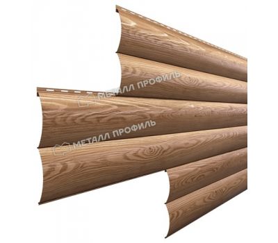 Металлический сайдинг Woodstock-В-28х330 (ECOSTEEL_T-01-Кедр-0.5) от производителя Металл Профиль по цене 1 550 р Металлический сайдинг Woodstock-В-28х330 (ECOSTEEL_T-01-Кедр-0.5) от производителя Металл Профиль по цене 1 550 р