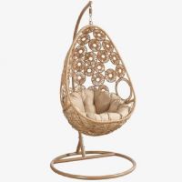 Подвесное кресло из искусственного ротанга AFM-209A Beige Подвесное кресло из искусственного ротанга AFM-209A Beige