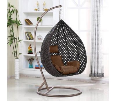 Подвесное кресло из искусственного ротанга AFM-250B-L Brown от производителя Afina по цене 29 900 р Подвесное кресло из искусственного ротанга AFM-250B-L Brown от производителя Afina по цене 29 900 р